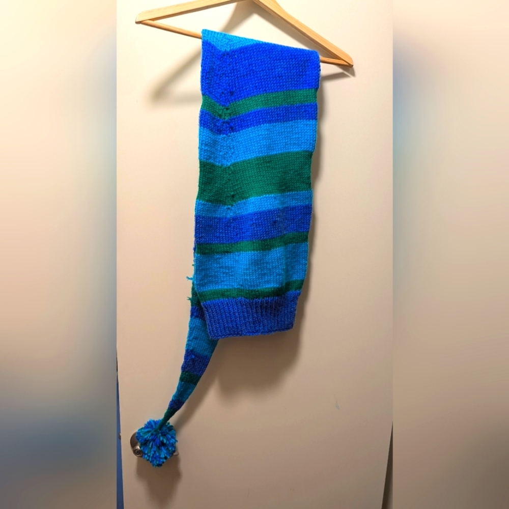 Long knit hat